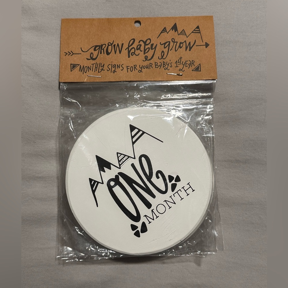 BNWT - Baby Milestone Tiles